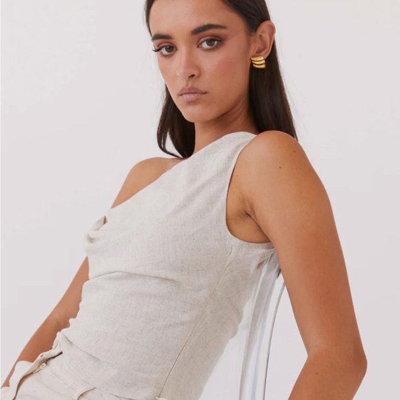 Peppermayo Light Cream Blouse - Picture 2 of 8